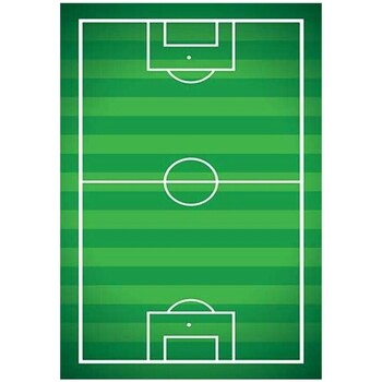 Maison & Déco Enfant Tapis Mani Textile Tapis Enfant SOCCER Vert