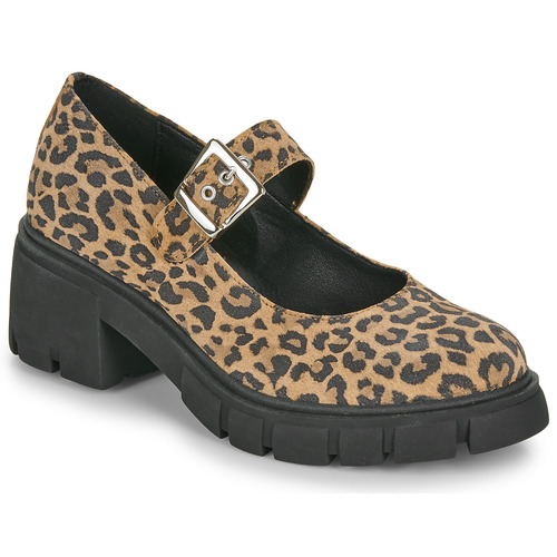 Chaussures Femme Ballerines / babies Betty London PASSILLA LEOPARD