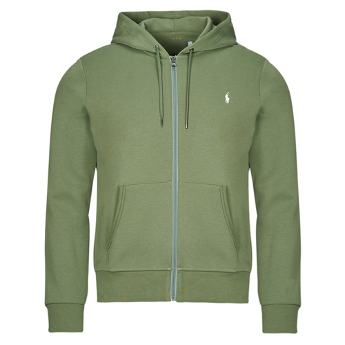 Vêtements Homme Sweats Polo Ralph Lauren SWEATSHIRT ZIPPE EN DOUBLE KNIT TECH Kaki / Cargo Green