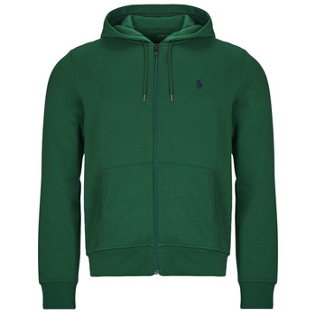 Vêtements Homme Sweats Polo Ralph Lauren SWEATSHIRT ZIPPE EN DOUBLE KNIT TECH Vert / Vintage Pine