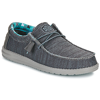 Chaussures Homme Slip ons HEYDUDE Wally Sox Gris