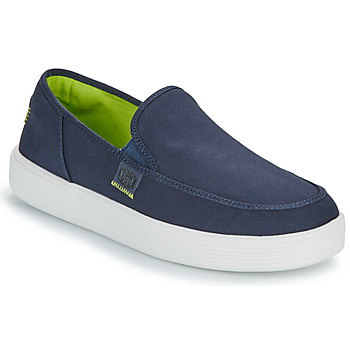 Chaussures Homme Slip ons HEYDUDE Sunapee M Canvas Marine