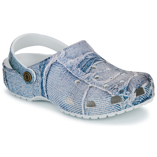 Chaussures Femme Sabots Crocs Classic Denim Clog Bleu / Denim