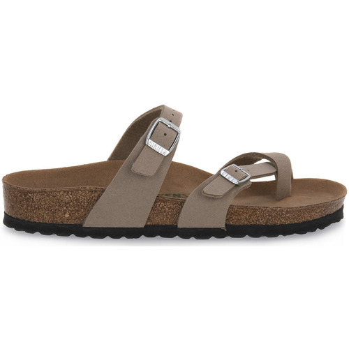 Chaussures Femme Tongs Birkenstock MAYARI GREY TAUPE CALZ N Gris