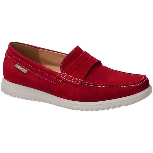 Chaussures Homme Mocassins Mephisto Titouan Rouge