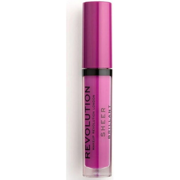 Beauté Femme Gloss Makeup Revolution Gloss à Lèvres Sheer Brillant - 145 Vixen Violet