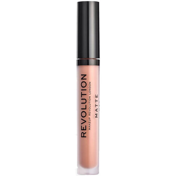 Beauté Femme Gloss Makeup Revolution Gloss à Lèvres Matte - 121 Head-Turner Marron