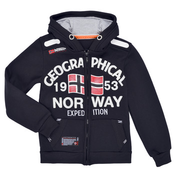 Vêtements Garçon Sweats Geographical Norway FLAG Marine