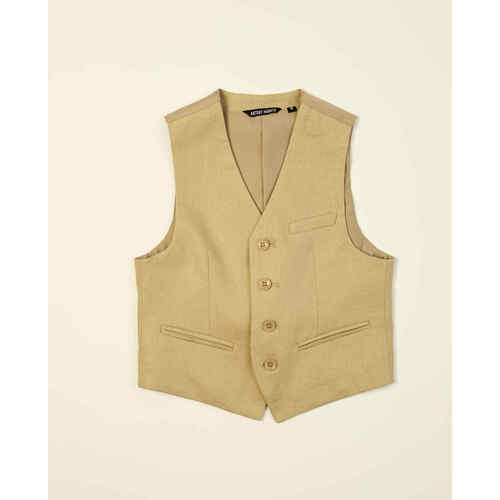 Vêtements Garçon Gilets / Cardigans Antony Morato Gilet enfant 4 boutons Beige