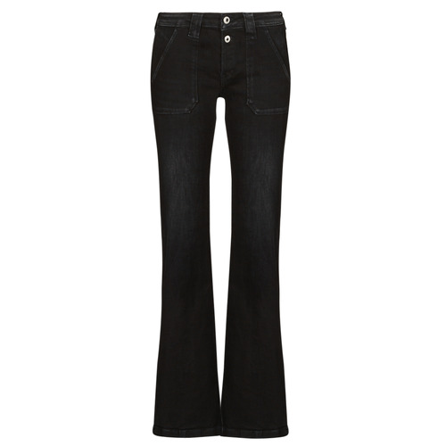 Vêtements Femme Jeans flare / larges Le Temps des Cerises FLARE Noir