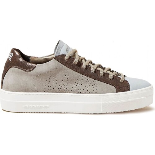 Chaussures Femme Baskets mode P448 Baskets John Rover Blanc