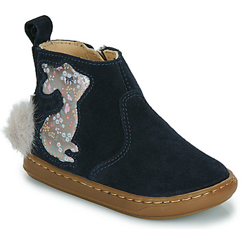 Chaussures Fille Boots Shoo Pom BOUBA PIMPIN Marine