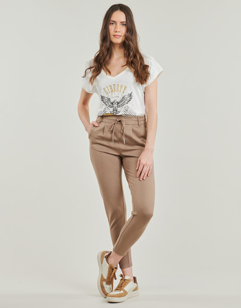 Vêtements Femme Chinos / Carrots Only ONLPOPTRASH Beige