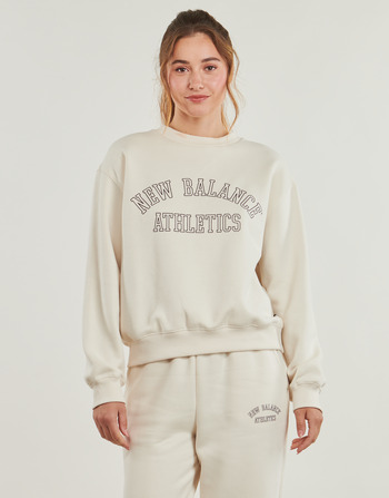 Vêtements Femme Sweats New Balance GRAPHIC FLEECE CREW Beige