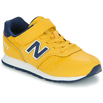 Chaussures Garçon Baskets basses New Balance 373 Jaune / Marine