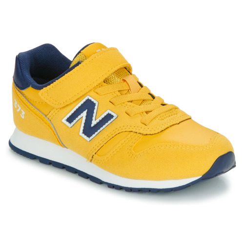 Chaussures Garçon Baskets basses New Balance 373 Jaune / Marine