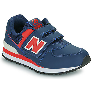 Chaussures Garçon Baskets basses New Balance 574 Marine / Rouge