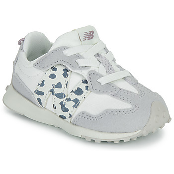 Chaussures Fille Baskets basses New Balance 327 Gris /  Blanc