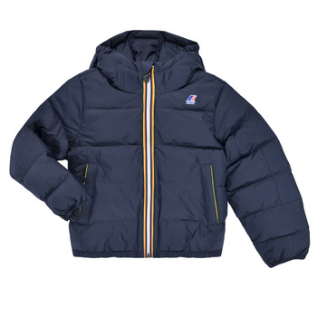 Vêtements Enfant Doudounes K-Way P. LE VRAI 3.0 CLAUDE HEAVY WARM Marine