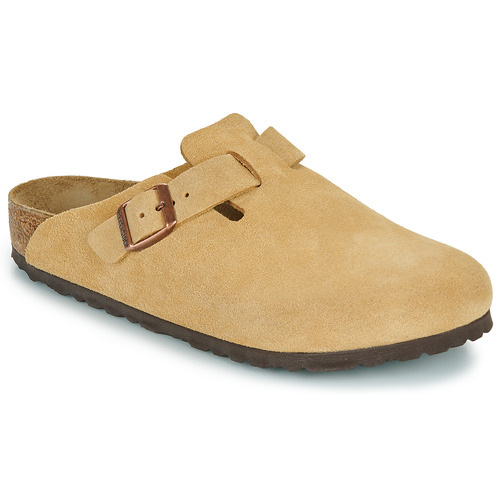 Chaussures Femme Sabots Birkenstock Boston LEVE Latte Cream Beige