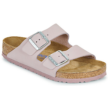 Chaussures Femme Mules Birkenstock Arizona SFB LENB Yomo Lilac Lila