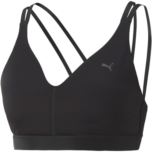 Vêtements Femme Brassières de sport Puma 522226-01 Noir