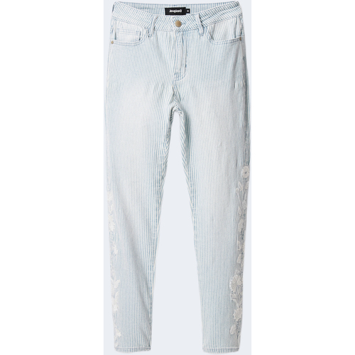 Vêtements Femme Jeans droit Desigual DENIM AGRA 22SWDD40 Bleu