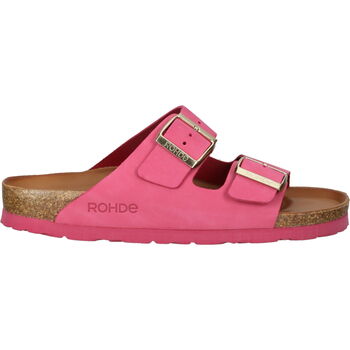 Chaussures Femme Chaussons Rohde Pantoufles Rose