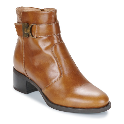 Chaussures Femme Bottines NeroGiardini  Cognac