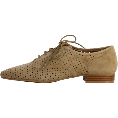 Chaussures Femme Derbies Emilie Karston Derbie Basse Cuir Joahn Jaune