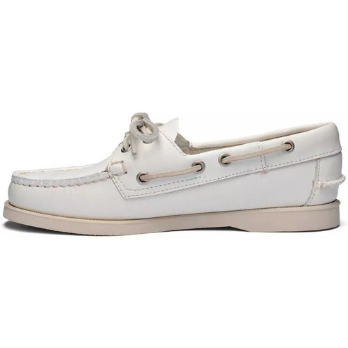 Chaussures Homme Chaussures bateau Sebago PORTLAND DOCKSIDES Blanc