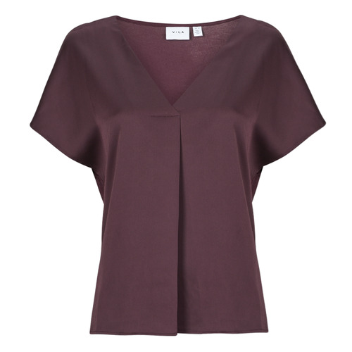 Vêtements Femme Tops / Blouses Vila VIELLETTE Bordeaux