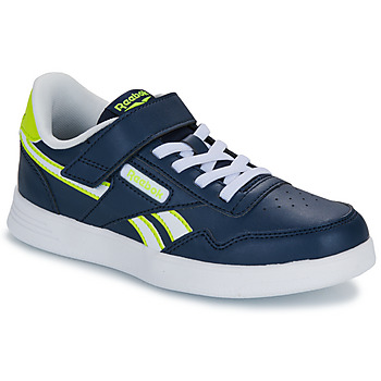 Chaussures Garçon Baskets basses Reebok Classic COURT ADVANCE ELASTIC LACE & TOP STRAP Marine