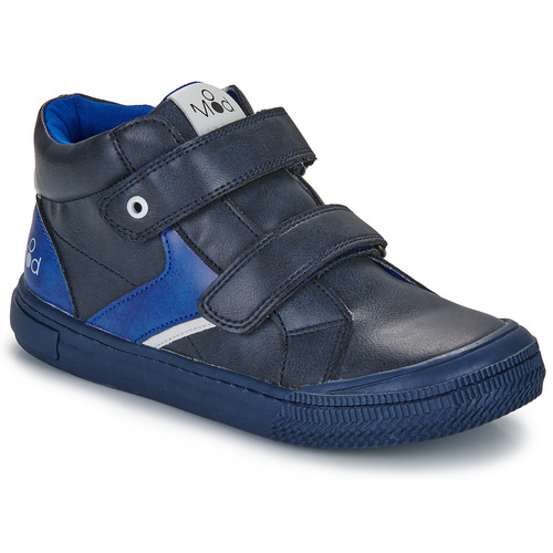 Chaussures Garçon Baskets montantes Mod'8 TIFUN Bleu