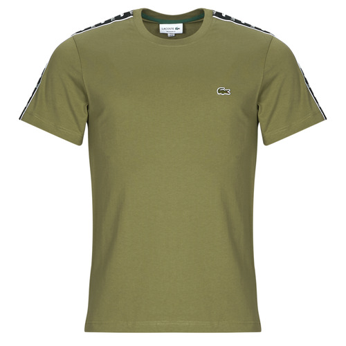 Vêtements Homme T-shirts manches courtes Lacoste TH7404 Kaki