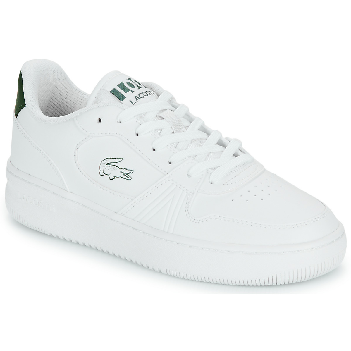 Chaussures Enfant Baskets basses Lacoste L001 Blanc / Vert