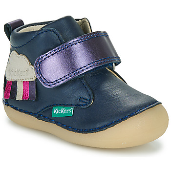 Chaussures Fille Boots Kickers SABIO Marine