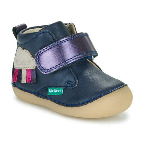 Chaussures Fille Boots Kickers SABIO Marine