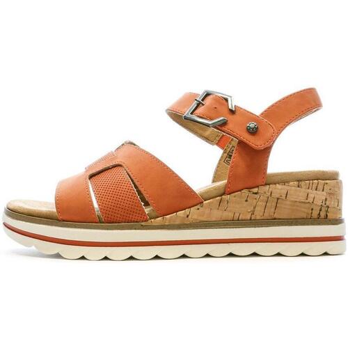 Chaussures Femme Sandales et Nu-pieds Relife 902850-50 Orange