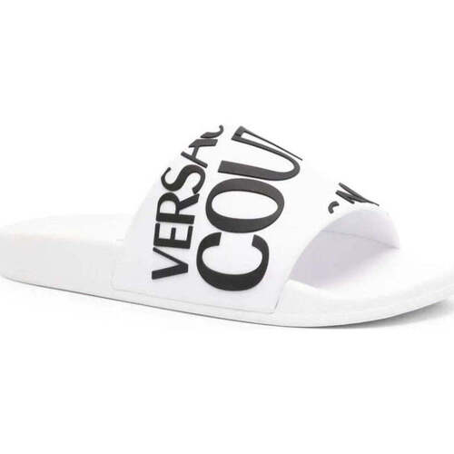 Chaussures Femme Chaussons Versace Jeans Couture fondo shellyslippers Blanc