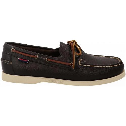 Chaussures Femme Mocassins Sebago PORTLAND MARTELLATO Marron