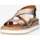 Chaussures Femme Sandales et Nu-pieds Inuovo 113015-METALLIC ASH Multicolore