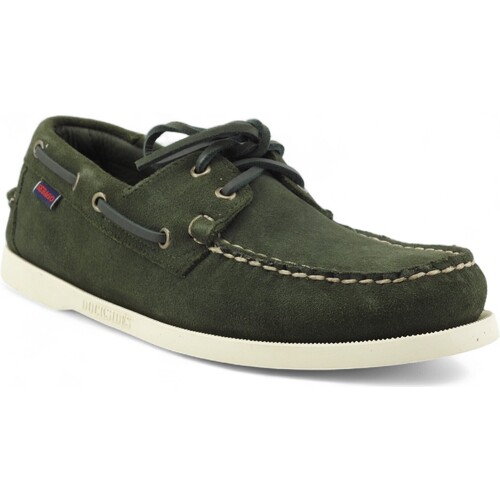 Chaussures Homme Multisport Sebago Mocassino Vela Uomo Green 7111PTW-XP8 Vert