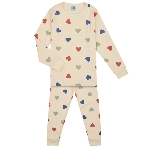 Vêtements Enfant Pyjamas / Chemises de nuit Petit Bateau TABA Multicolore