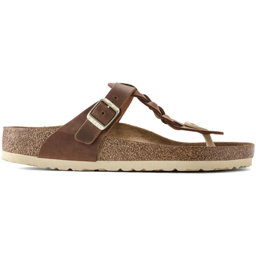 Chaussures Femme Tongs Birkenstock  Marron