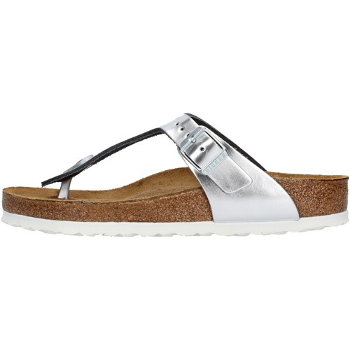 Chaussures Femme Tongs Birkenstock  Argenté