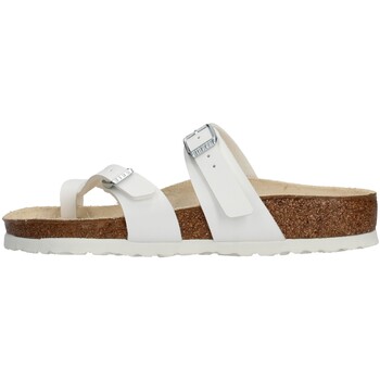 Chaussures Femme Tongs Birkenstock  Blanc