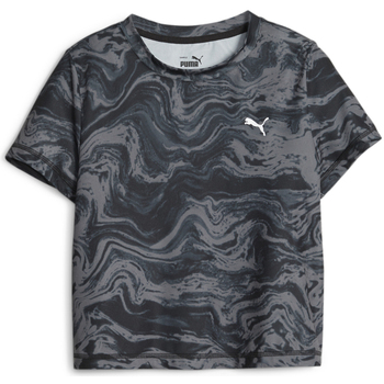 Vêtements Fille T-shirts & Polos Puma 677485-01 Noir