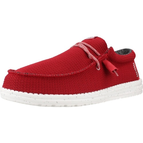 Chaussures Homme Derbies HEYDUDE WALLY SPORT Rouge