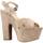 Chaussures Femme Sandales et Nu-pieds La Strada 41370 Beige